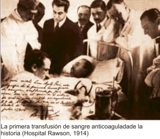 Primera transfusión sanguínea