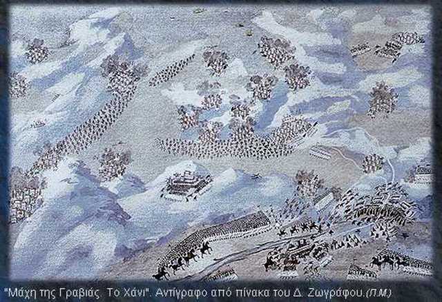 η μάχη στο Χάνι της Γραβιάς