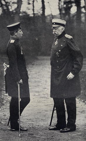 Guillermo II y Bismarck