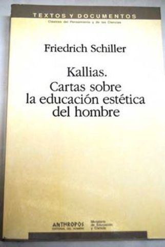Cartas sobre la educación estética del hombre