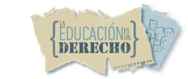 LA EDUCACIÓN COMO DERECHO