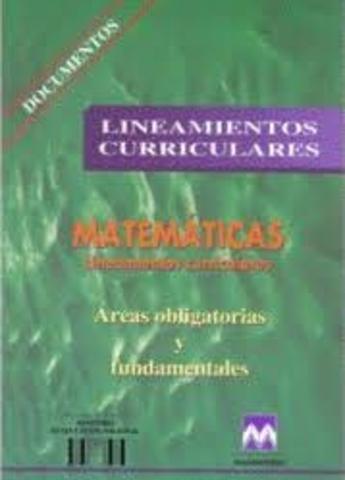 LINEAMIENTOS CURRICULARES MATEMÁTICAS