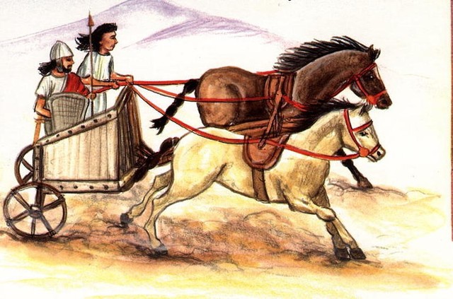 Transporte, Cabalgar y Caballeria - Mesopotamia