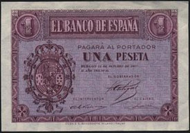 El papel moneda llega a España