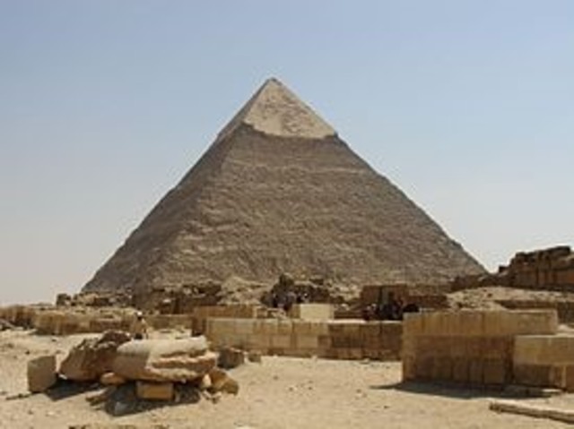 La Piramide de Kefren - Egipto