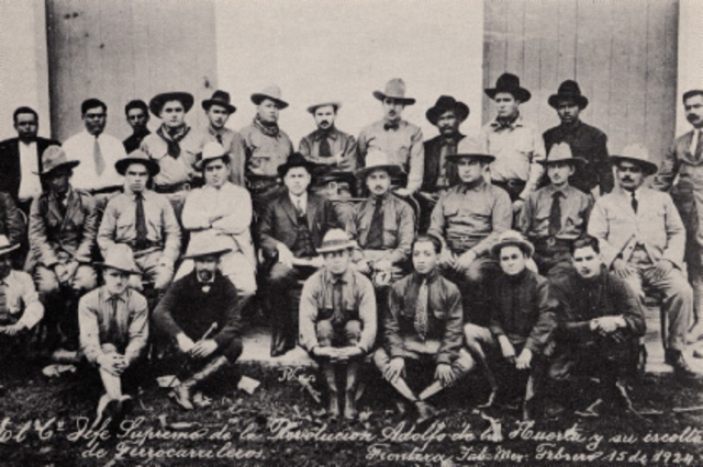 Rebelión delahuertista en Tabasco.