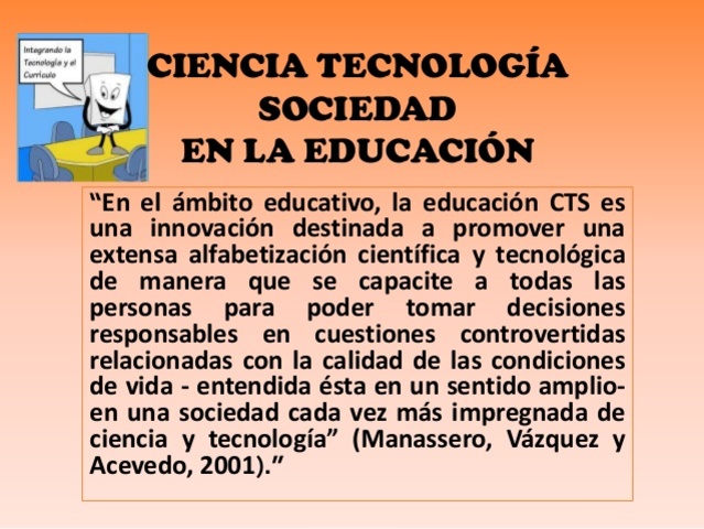 CTS en la Enseñanza Secundaria