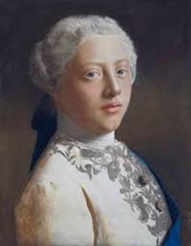George III began his 60-year reign.