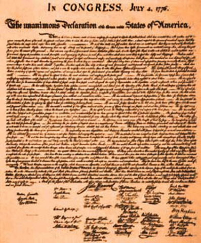 Declaration Of Independence