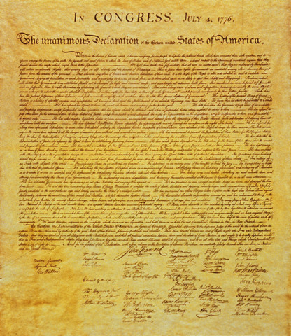 Declaration of independence