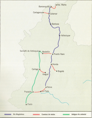 Plan de Caminos. Colombia