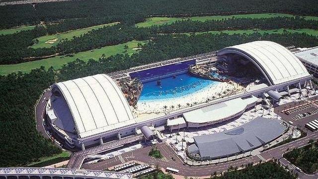 Seagaia, playa artificial (Japón)