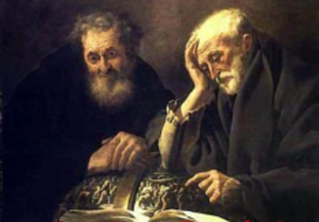 Demócrito y Leucipo