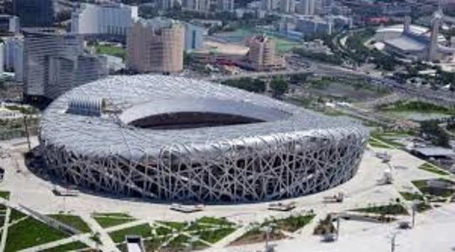estadio nido de pajaro