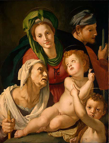 The Holy Family with St. Elizabeth & St. John the Baptist