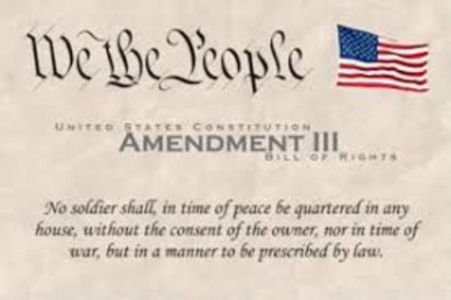 3rd amendment