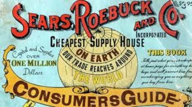 Invention of Sears Catalog.