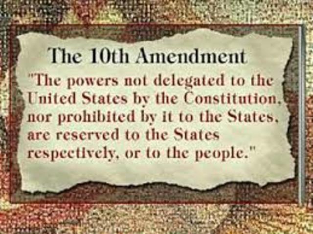 10th amendment