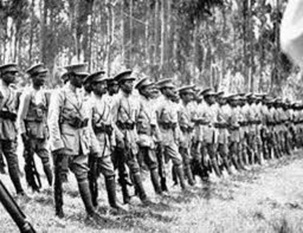 Italy invaded Ethiopia.