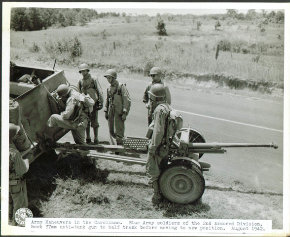 Carolina army maneuvers