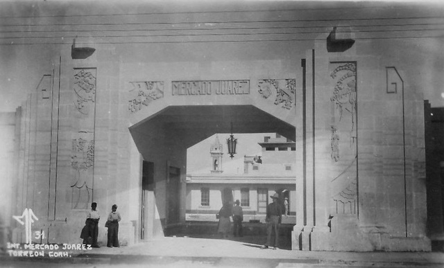 Inuguración del Mercado Juárez.