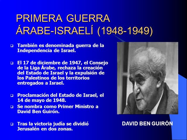 Primer Guerra Arabe-Israeli