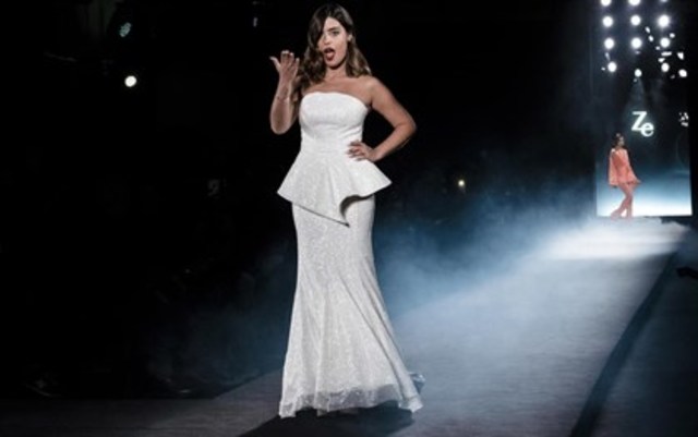 She modeled for Ze Garcia.