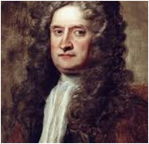 SIR ISAAC NEWTON  (1642-1727). Británico
