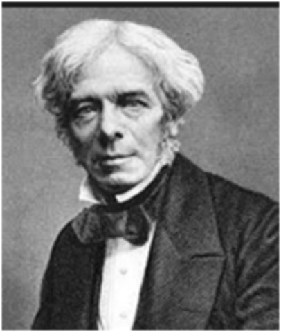 MICHAEL FARADAY  (1791 a 1867). Británico