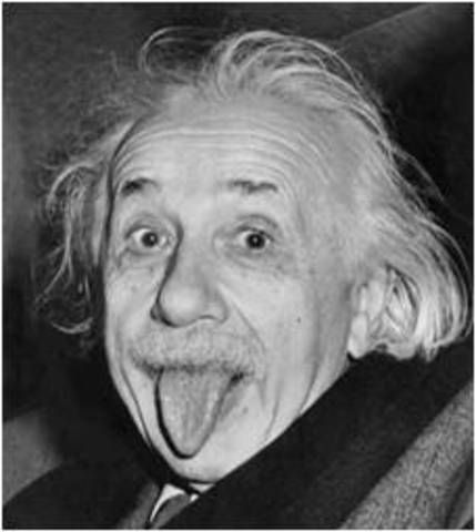 ALBERT EINSTEIN  (1879-1955). Alemán