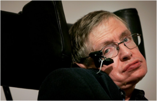 STEPHEN HAWKING  (1942). Británico