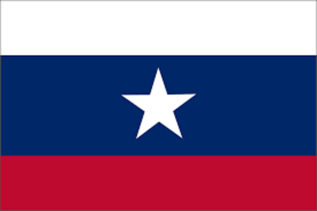 the first flag of Texas