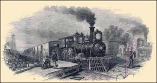 1871- Completion of railroad