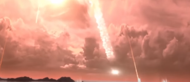 Segunda lluvia de meteoritos