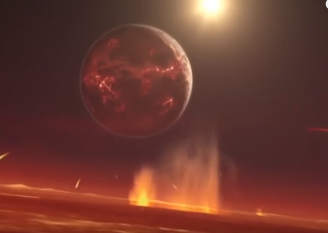 choque de asteroides y peya