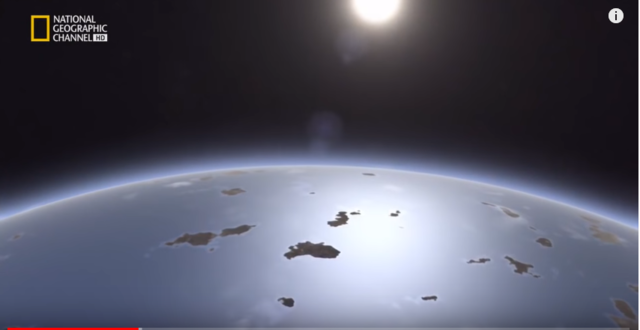 Ahora la tierra tiene islas