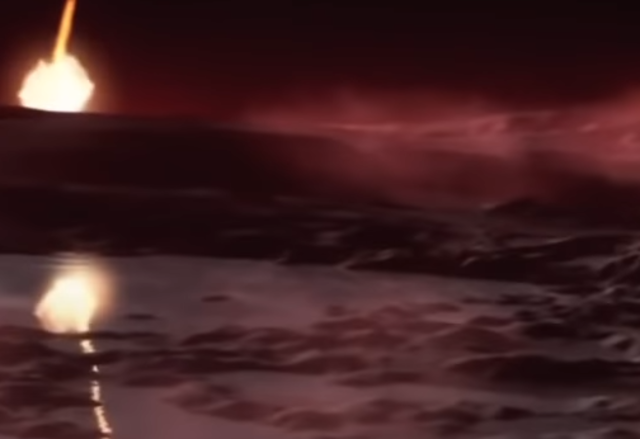 meteoritos,agua y tormentas