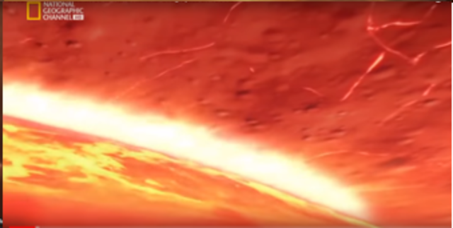 Colision de tehia y la tierra