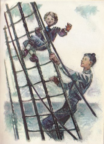 Дитинство. Втеча на шхуні "Коралі"