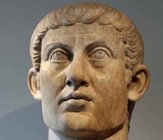 El emperador Constantino III abandona Britania; el Imperio Romano de Occidente abandona Britania