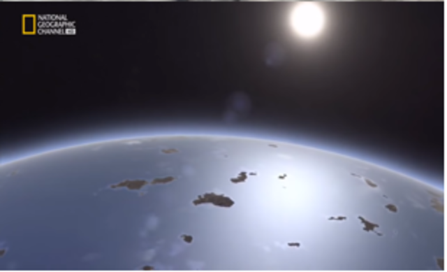 Formacion de la atmosfera primitiva