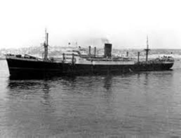 Roosevelt limits ships to Asia