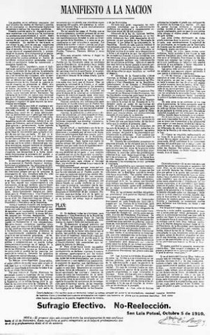 Promulgación del Plan de San Luis