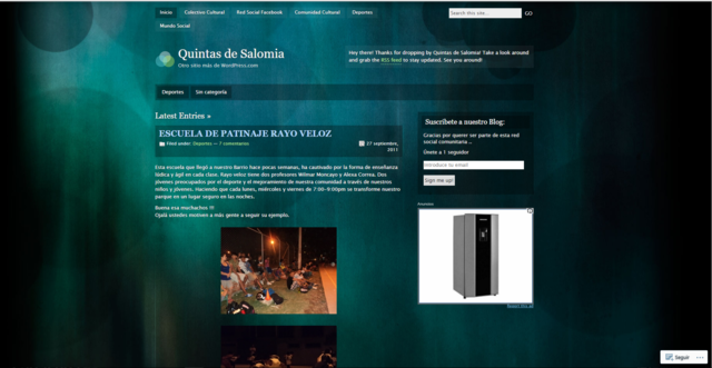 Boletín y Blog Informativo Quintas de Salomia