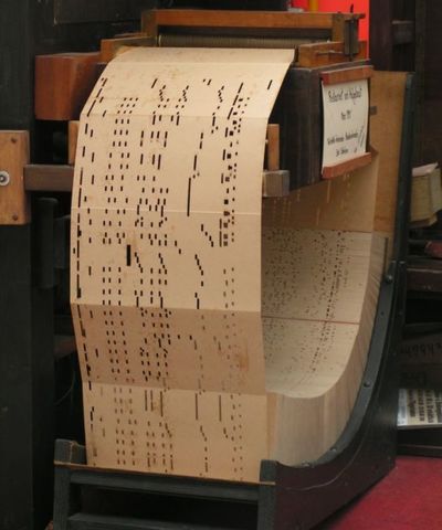 The Punched Card System(Early First Computers / devices)