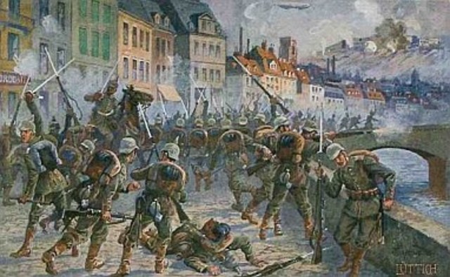 ALEMANIA INVADE BELGICA