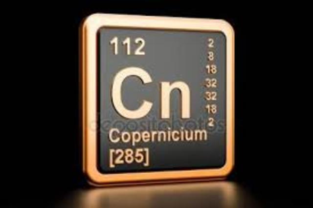 Se obtiene el elemento 112