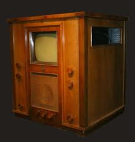 El primer televisor totalmente electrónico