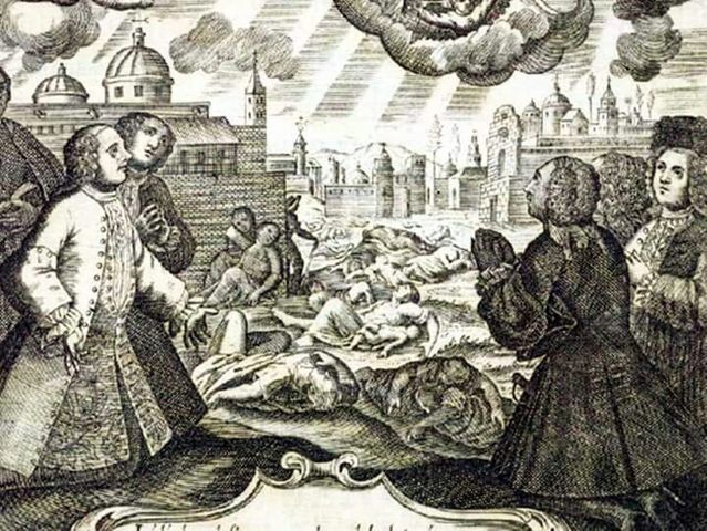 Epidemias de viruela y tifo