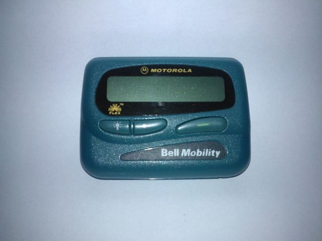 Mi primer experiencia con Mensáfono  fue con el BEEPER